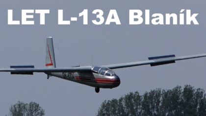 LET L-13A Blanik sailplane, 2018
