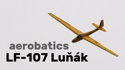 LF-107 Lunak | GLIDER AEROBATICS | 4K | 14th HISTORICAL