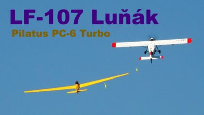 LF-107 Lunak | Pilatus PC-6 Turbo Porter | RC aerotow