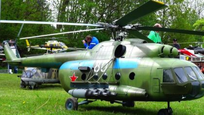 Large Mil Mi-8 RC Electric Scale Helicopter included Benedini Soundmodul