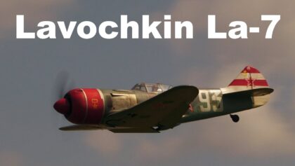 Lavochkin La-7 | scale RC aircraft | 4K | Rokytnice