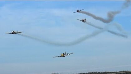 “Legendary Fighters” Formation Flight