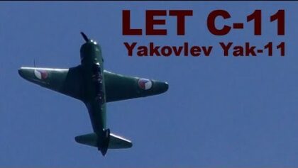 Let C-11 / Yakovlev Yak-11, Pardubice Airshow 2019