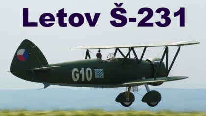 Letov S-231 | scale RC biplane | 4K | Halenkovice