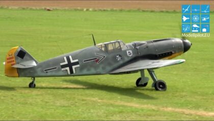 ME 109 F4 RC SCALE MODEL FLIGHT STEFFEN ZAUN EUROFLUGTAG