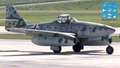 MESSERSCHMITT ME 262 GERMAN WARBIRD (AIRBUS HERITAGE FLIGHT) ILA BERLIN