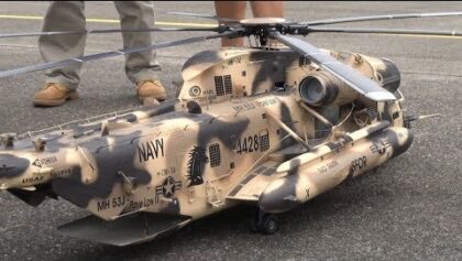 MH-53J -PAVE LOW III RC MODEL HELICOPTER BY RETO MARBACH