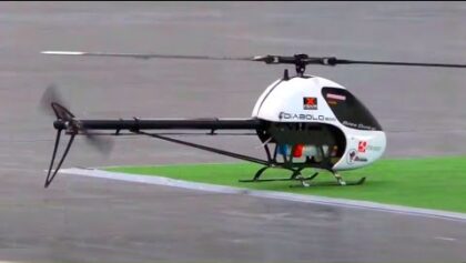 MILES DUNKEL INDOOR FLIGHT WITH HIS MINICOPTER DIABOLO – INTERMODELLBAU