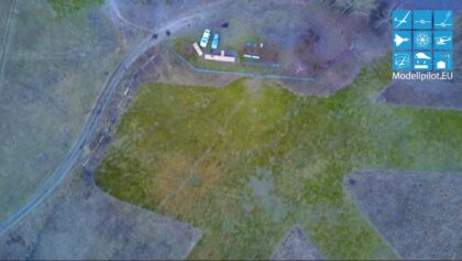 MODEL AIRFIELD BÄRENKLAU BRANDENBURG – VIDEO FLIGHT IN THE EVENING