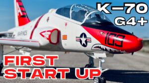? MY FIRST TURBINE START-UP • HSDJETS T-45 K70G4+ RC