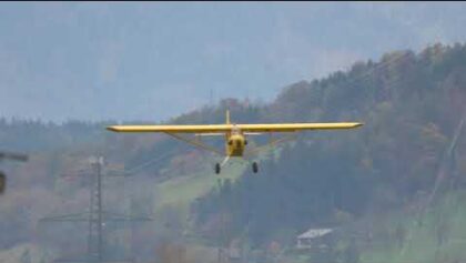 Marcel F Schlepp Training – Schleppmaschine Elektro Piper J3 Cub