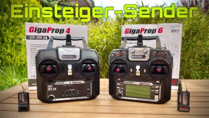 Master GigaProp 4 / 6 | gute Fernsteuerung für Einsteiger