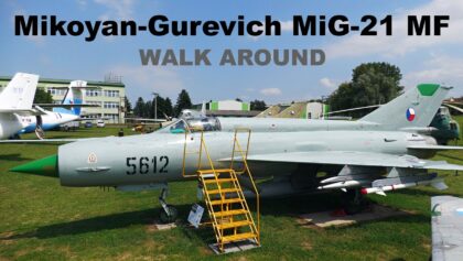 MiG-21 MF | walk around | 4K | Aviation Museum