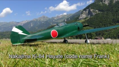 NAKAJIMA KI-84 HAYATE (code name Frank) FAI F4 Team Japan