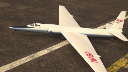 NASA U2 SPY PLANE RC EDF AIRCRAFT MODEL nicknamed “DRAGON
