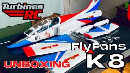 *NEW* FlyFans K-8 64mm EDF Jet RC PLANE | UNBOXING