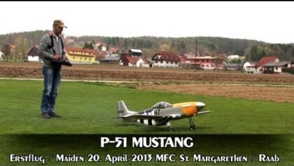 P-51 MUSTANG – Scale 1/5.5 Hangar 9
