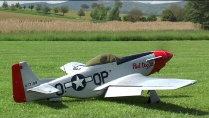 P-51 Mustang Scale 1/5 “Red Dog XII”