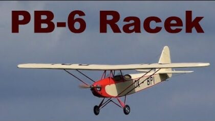 PB-6 Racek, giant scale RC airplane, Nesvacily 2019