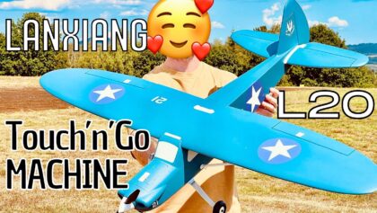 PERFECT TOUCH’N’GO ? L-20 Trainer 1.3m Sky Flight Hobby LANXIANG