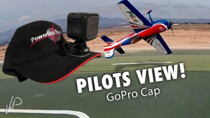 PILOTS VIEW! – GoPro hat on Martin Pickering