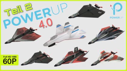 POWERUP 4.0 | ERSTE FLIEGER FALTEN UND ÜBERSICHT DER FLIEGER