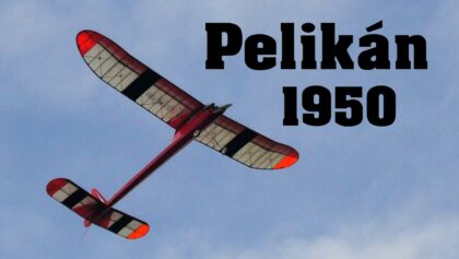 Pelikán 1950 | Class TEXACO | vintage RC plane |
