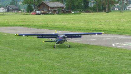 Pilatus Porter PC6 – eingeflogen von Andreas Schlimbach