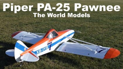 Piper PA-25 Pawnee The World Models, 2020