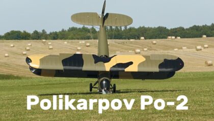 Polikarpov Po-2 | 3m scale RC biplane | 4K |