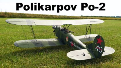 Polikarpov Po-2 | scale RC biplane | 4K | 2021