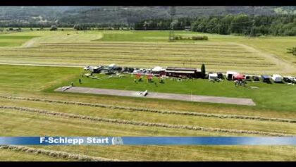 RC AeroTow / F-Schlepp mit DJI Mavic gefilmt