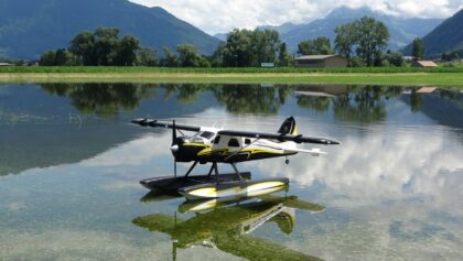 RC Beaver DHC-2 “Flood on the model airfield MG Buttikon”
