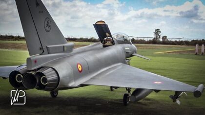 RC EUROFIGHTER JET – Flown really well!