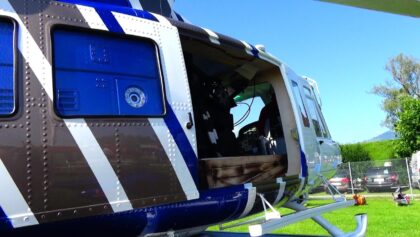 RC Helicopter Bell 212 New York Police Flight German Army