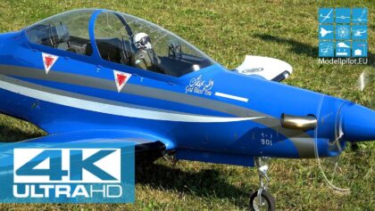 RC PILATUS PC-21 TURBOPROP M 1:3,4 AIRSHOW FLIGHT TOMAHAWK AVIATION