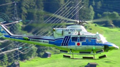 RC SCALE HELICOPTER BELL 412 JAPAN COAST GUARD ARLBERGER ADLER