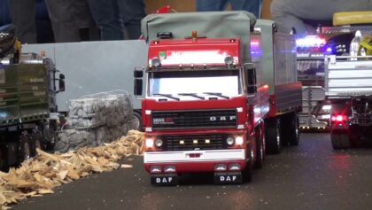 RC Truck DAF 3600 ATI Space Cab Commercial vehicles with
