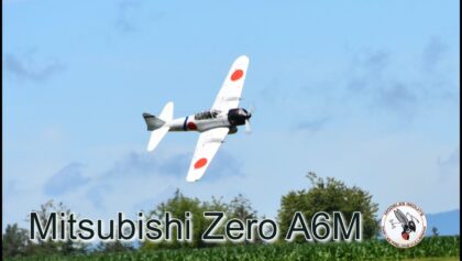 RC scale 1/3 Mitsubishi Zero A6M Benjamin Fontana