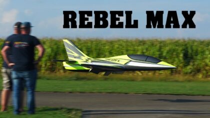 REBEL MAX CARF-MODELS | giant sport jet RC airplane |