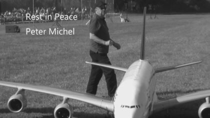 REST IN PEACE RC AIRLINER KING PETER MICHEL BUILDER OF