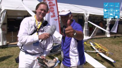 ROBBE MODELLSPORT INTERVIEW BRUNO SCHIFFLER SEGELFLUGMESSE 2013 SCHWABMÜNCHEN RC GLIDER