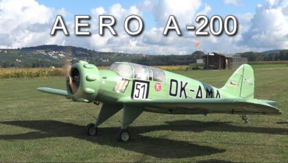Rare model, RC Aero A-200 Pilot: Jessy Paracka “touch and