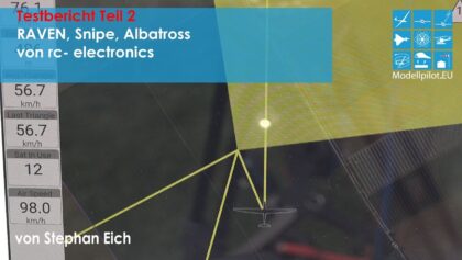 Raven, Snipe, Albatross – GPS-Triangle – Testbericht Teil 2 rc-electronics
