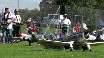 Rc Warbird Formation Flight “Franken Deifel”