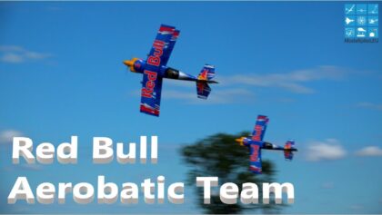 Red Bull Aerobatic Team Sebastian Fuchs und dem Stadler