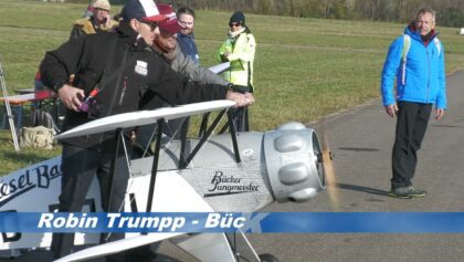 Robin Trumpp – RC Bücker Jungmeister with MOKI Rotary Engine