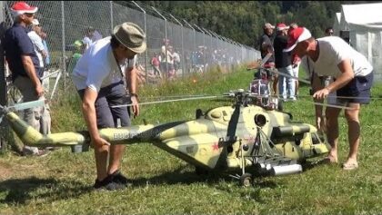 Russian Air Force Mil Mi-8MT Huge Scale RC Turbine Model