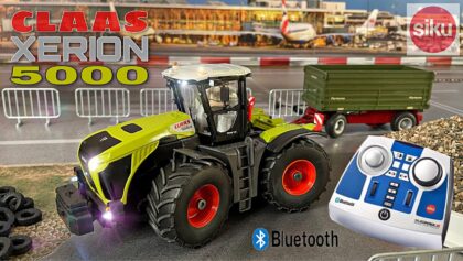 SIKU CONTROL Claas Xerion 5000 mit Bluetooth Fernsteuerung und vielen