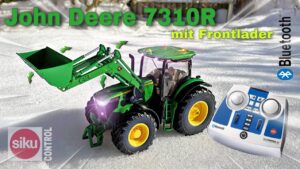 SIKU CONTROL JOHN DEERE 7310R TRAKTOR MIT FRONTLADER | BLUETOOTH
